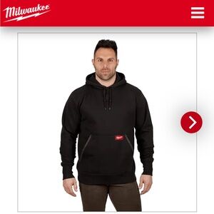 Black Pullover Hoodie Relaxed Fit